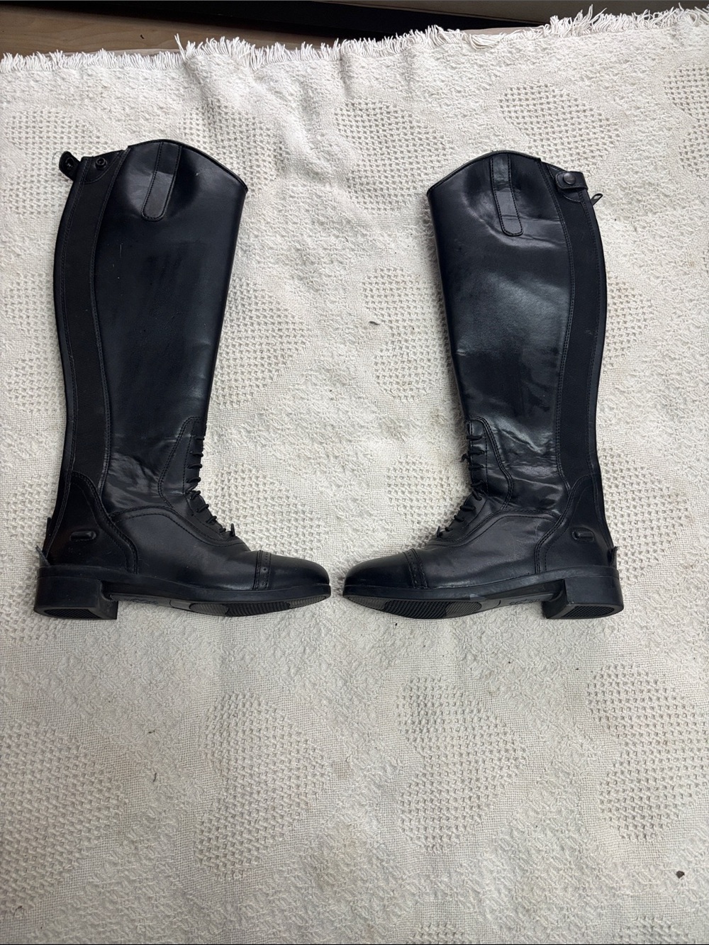 Classic Tall Black Riding Boots